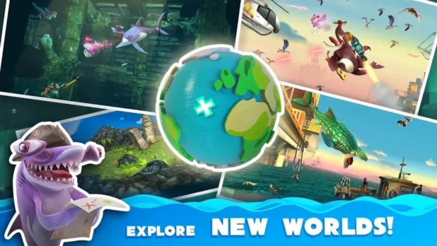 Hungry Shark World Hack Apk