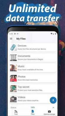 Degoo Cloud Storage Mod Apk,  