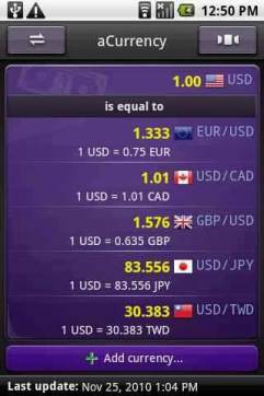 aCurrency Pro (exchange rate) Mod Apk,  