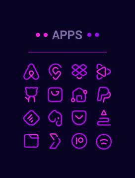 download Linebit Gaming-Icon Pack Mod Apk,