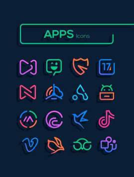 Linebit - Icon Pack Mod Apk,  