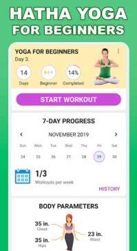 download Hatha Yoga for beginner Mod Apk,