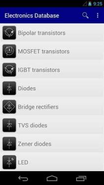 download Electronics Database Mod Apk,