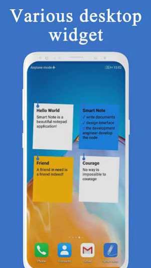 Smart Note Mod Apk,  