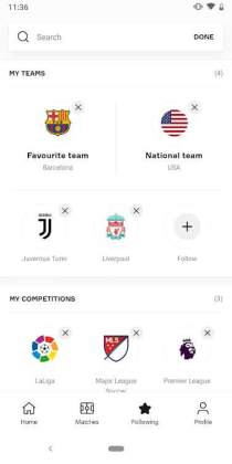 OneFootball Mod Apk,  