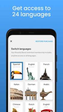 Learn Languages Rosetta Stone Mod Apk,  