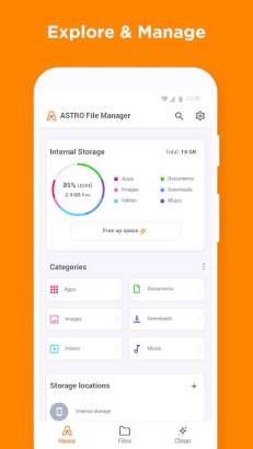 download ASTRO File Manager & Cleaner Mod Apk,