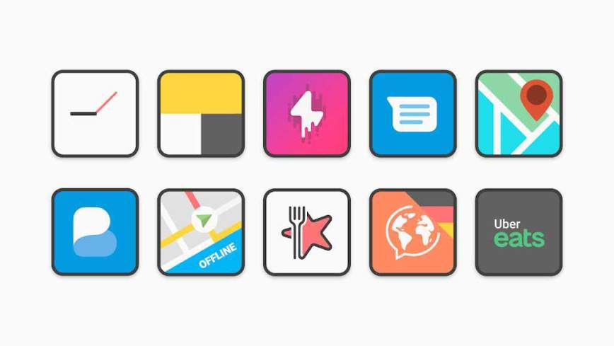 download Flat Square Icon Pack Mod Apk,