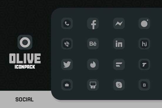 free download Olive icon pack Mod Apk,