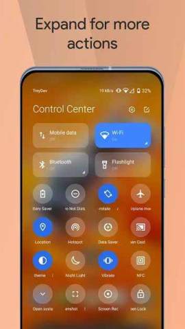 Mi Control Center Mod Apk,  