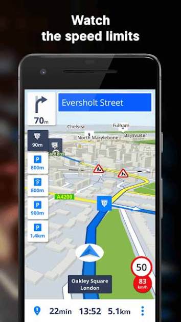 GPS Navigation & Maps Sygic Mod apk,
