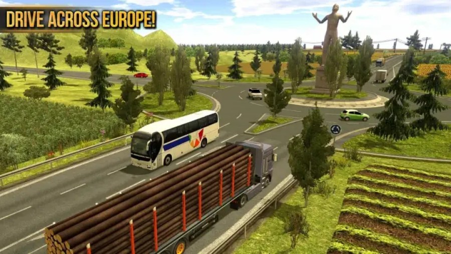 Truck Simulator 2018 : Europe mod apk unlimited money