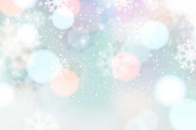 Free Vector | Blurred winter background