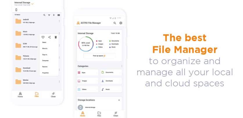 ASTRO File Manager & Cleaner Apk,