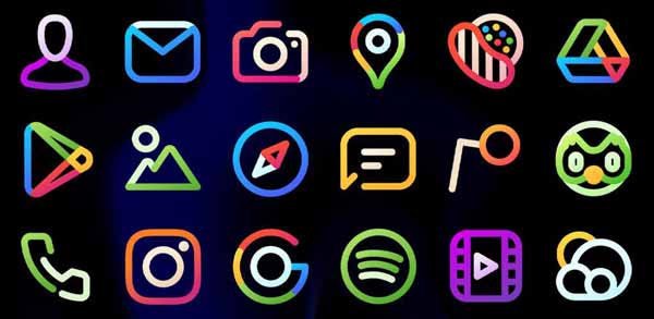 Aline bold linear icon pack Mod Apk v2.8.0 (Ad-Free/Pro Unlocked)