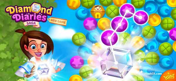 Diamond Diaries Saga Mod APK 1.54.0 (Hack, Unlimited Live)