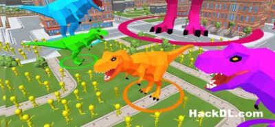 Dinosaur Rampage Mod Apk 5.0.7 (Hack Unlocked)