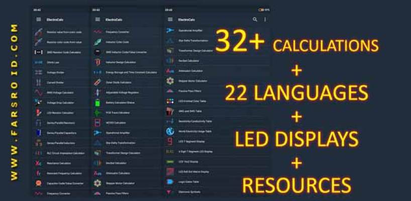 ElectroCalc – DIY Electronics Apk,