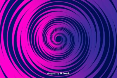 Free Vector | Abstract gradient psychedelic effect background