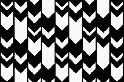 Free Vector | Arrow pattern background, black zigzag, simple design vector