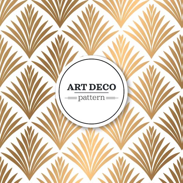 Free Vector | Art deco seamless pattern