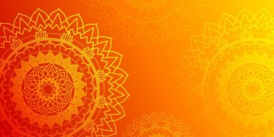 Free Vector | Background design with mandalas pattern
