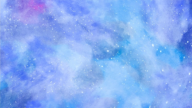 Free Vector | Blue watercolor background