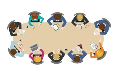 Free Vector | Business meeting illustration