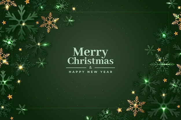 Free Vector | Christmas background with glitter effect