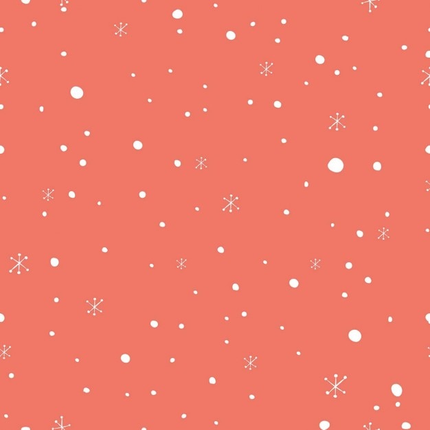 Free Vector | Christmas pattern with snow