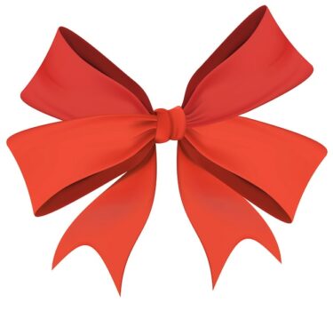 Free Vector | Christmas wreath bow isolated