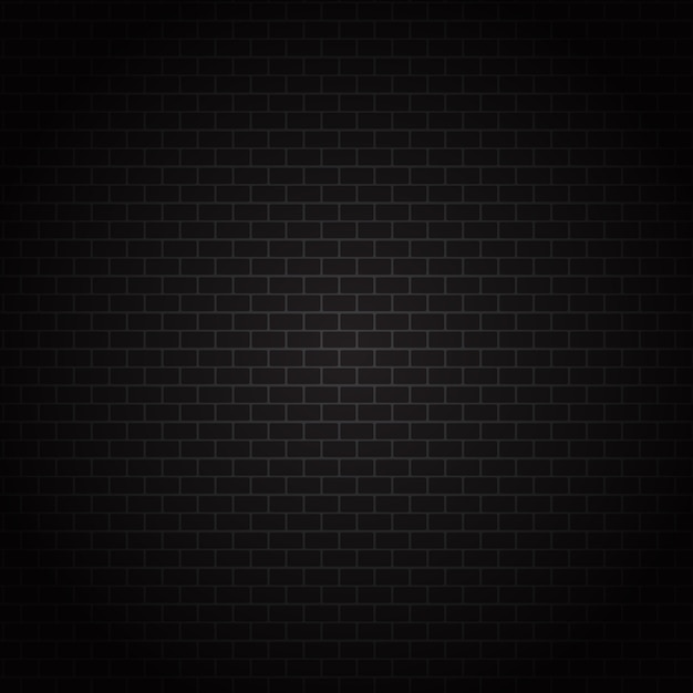 Free Vector | Dark brick wall texture