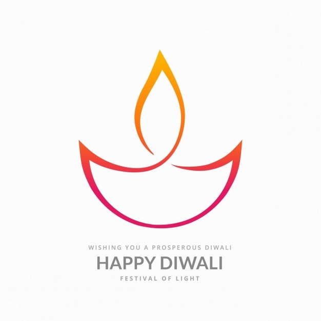 Free Vector | Diwali colorful symbol