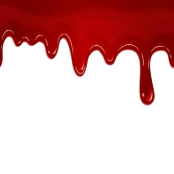 Free Vector | Dripping seamless blood
