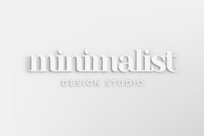 Free Vector | Editable business logo vector with minimalist word