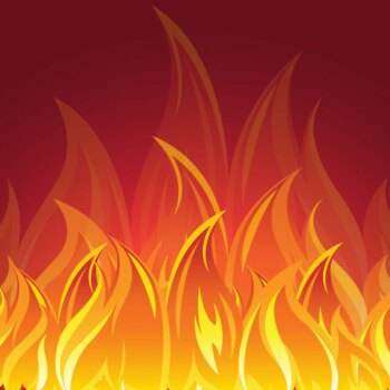 Free Vector | Fire background design