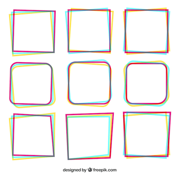 Free Vector | Flat colorful frame