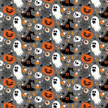 Free Vector | Flat halloween pattern design