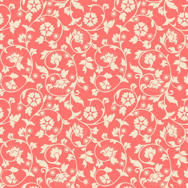 Free Vector | Flower seamless pattern background