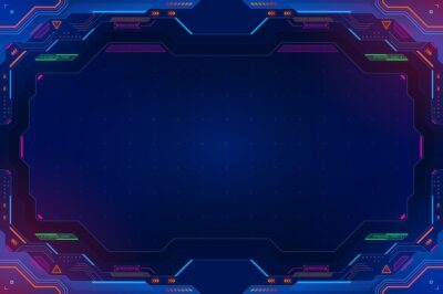 Free Vector | Futuristic technological background
