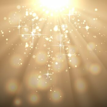 Free Vector | Golden abstract background with sun rays