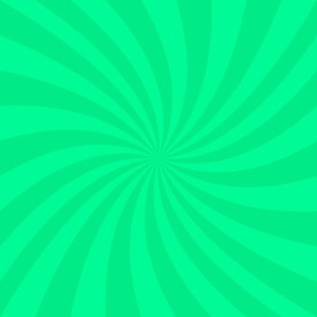 Free Vector | Green abstract spiral background - vector design from spinning rays