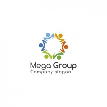 Free Vector | Group logo template