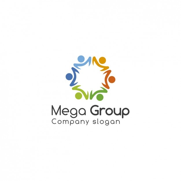 Free Vector | Group logo template