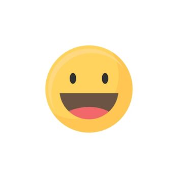 Free Vector | Happy emoji