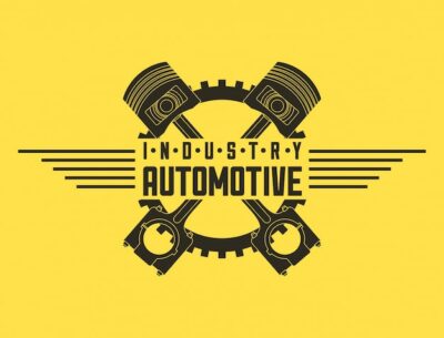 Free Vector | Industry automotive auto service logo