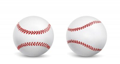 Free Vector | New baseball balls isolated realistic vector