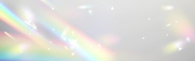 Free Vector | Overlay rainbow flare effect lens glare