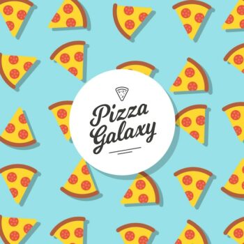 Free Vector | Pizza pattern background
