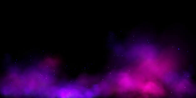 Free Vector | Purple and pink smoke in the dark
